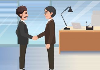 面试握手:怎么做才得体?